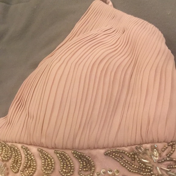 (10) SUE WONG Nocturne midi dress rose colour - Picture 4 of 15